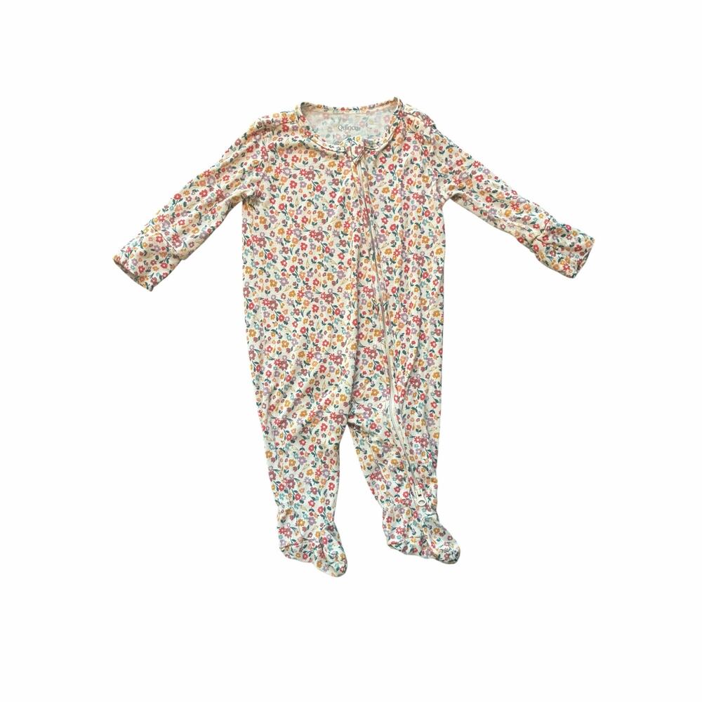 Quince Bamboo Ditsy Floral Footy